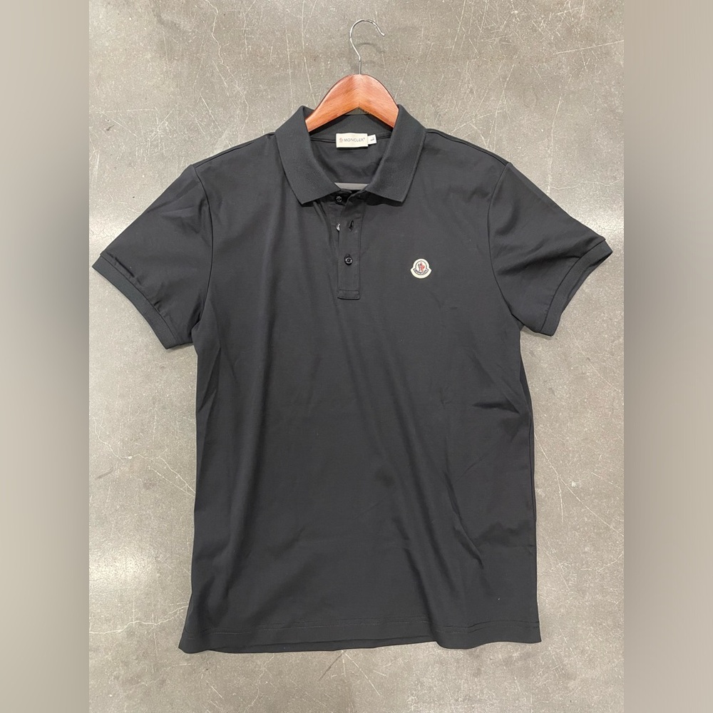 Moncler Logo Patch Polo Shirt